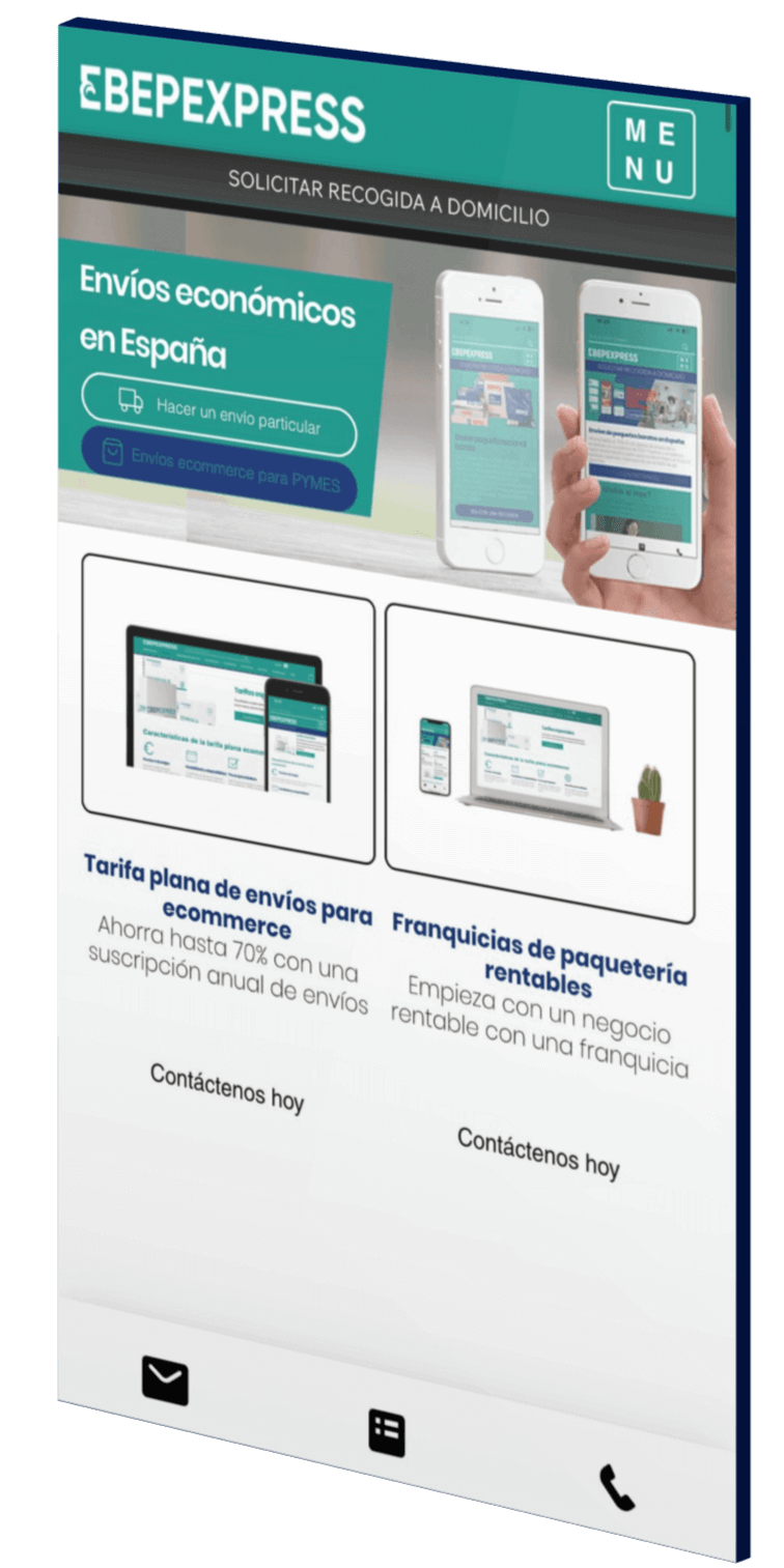 Enviar paquetes EBEP EXPRESS SOUTH AFRICA